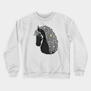 Moon horse Crewneck Sweatshirt